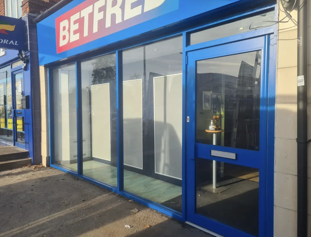 Bet Fred Shopfront Cambridge